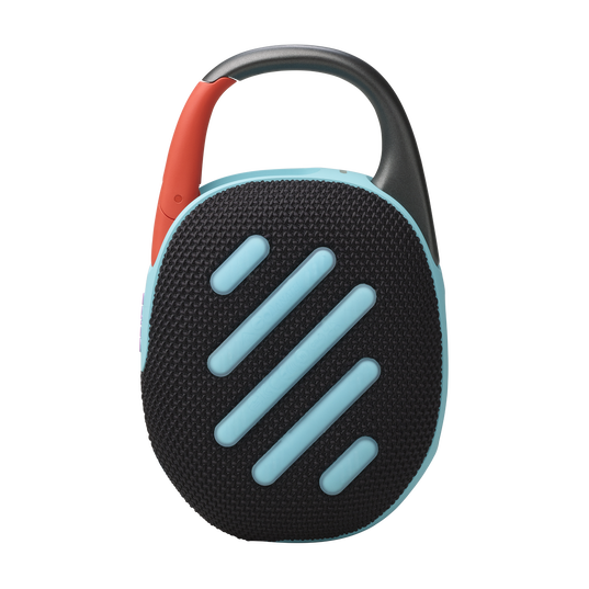 JBL Clip 5 - Black and Orange - Ultra-portable waterproof speaker - Back